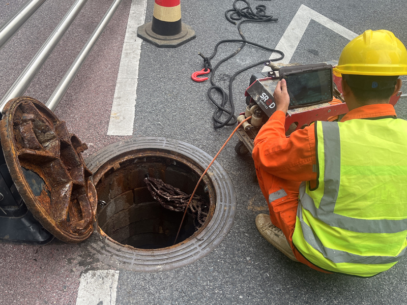晶桥镇市政管道内窥检测